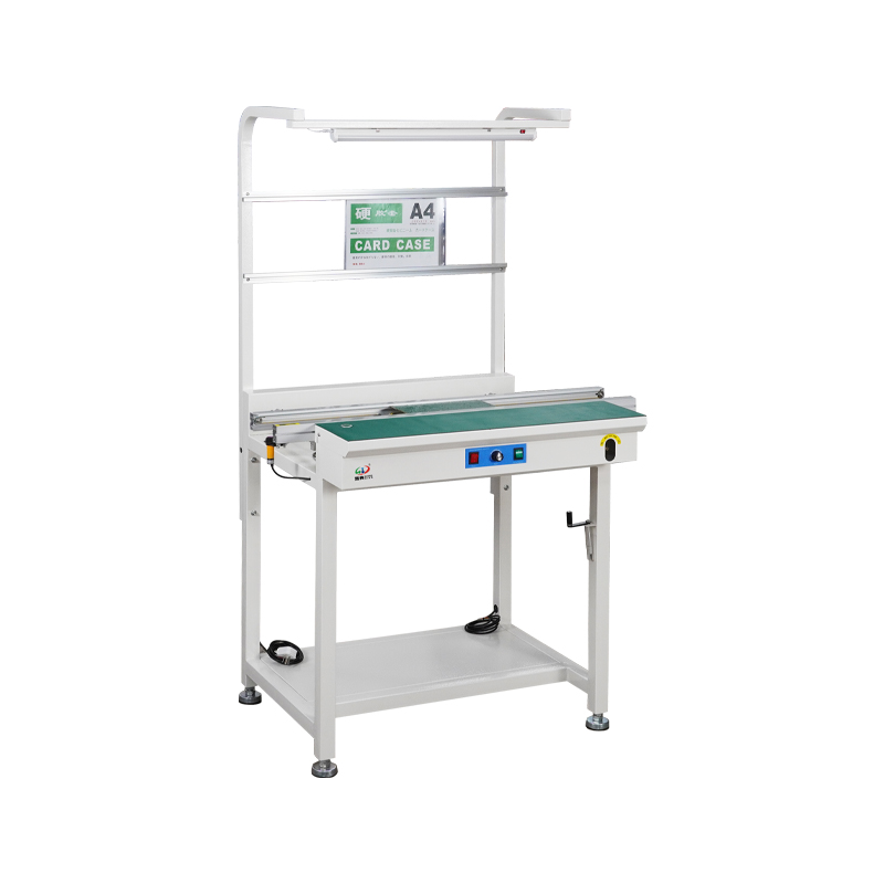 單軌接駁臺帶燈架